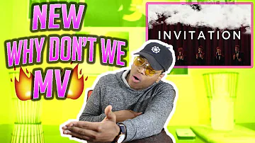 Why Don't We - Invitation [Official Music Video] (REACTION!!!)