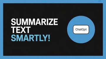 How to Summarize Text Using ChatGPT – Quick & Easy Tutorial
