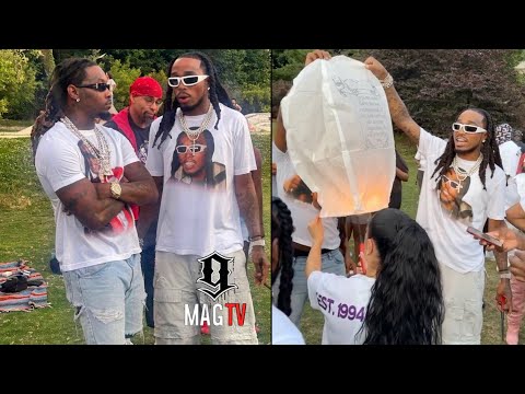 Offset & Quavo Come Together To Celebrate Takeoff's 29th B-Day! 🙏🏾