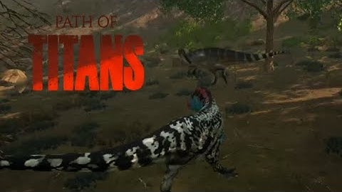 Path of Titans: Dasp VS Sucho a lucky survivor