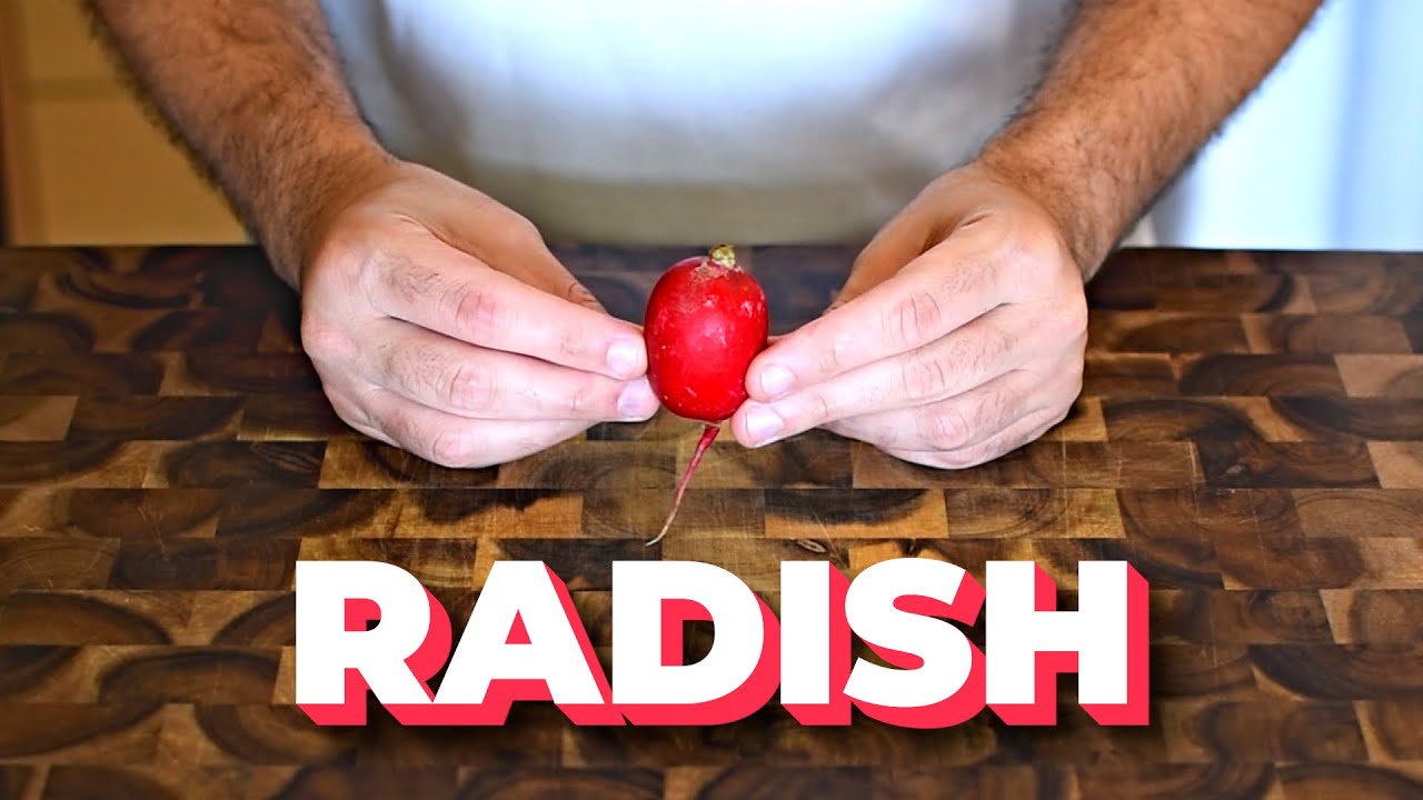 How to Prep Radishes Like a Professional Chef