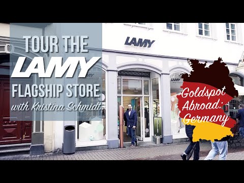 Tour the Lamy Flagship Store in Heidelberg, Germany