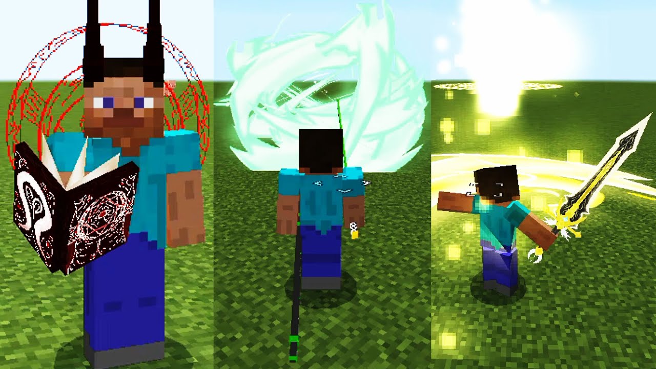 RPG Elemental Weapon addon in Minecraft PE - YouTube