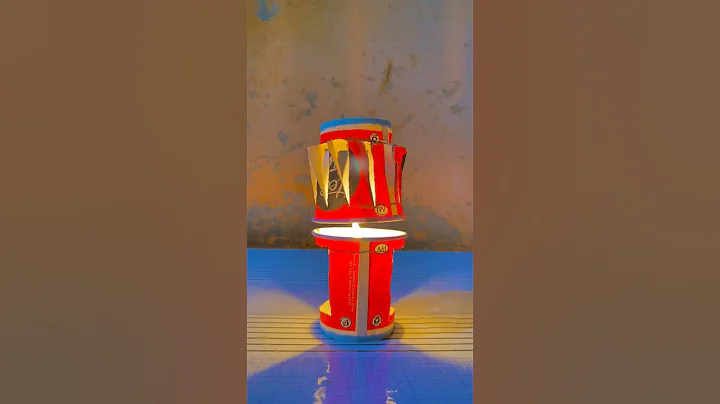 Paper Cup Science experiment.Make to a Candle Light .Diy Candle light .#shorts #experiment #diy