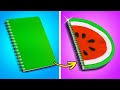 Awesome School Crafts, Easy School Tricks And Colorful Drawing Ideas