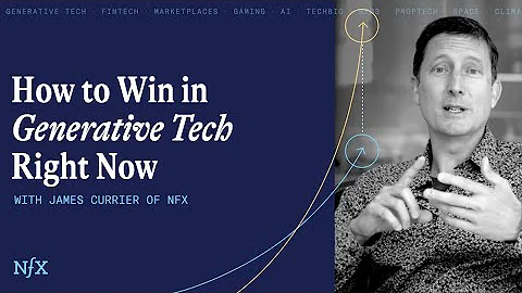 How to Win in Generative Tech Right Now with James...