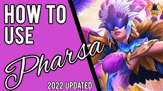 Pharsa Best Build Guide and Gameplay || Mobile Legends How to use Pharsa 2022