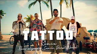 Rauw Alejandro, Camilo, Darell, Noriel - Tattoo Remix (Video oficial)