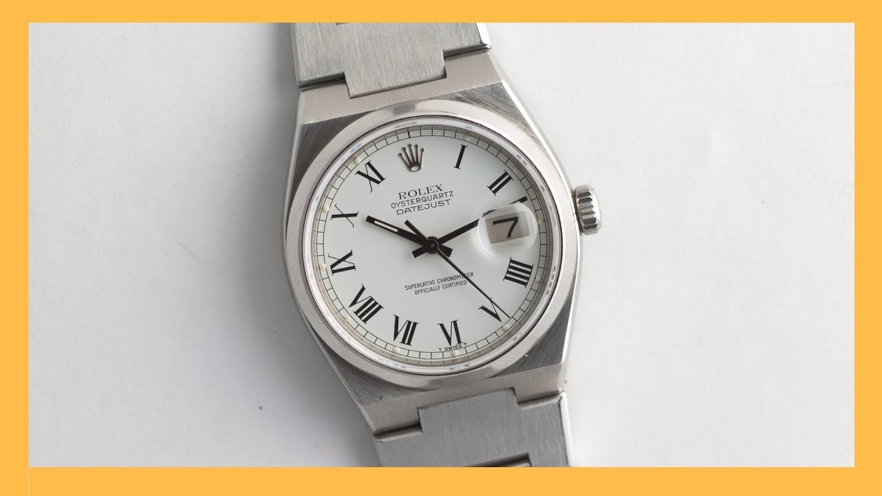 rolex oysterquartz automatic