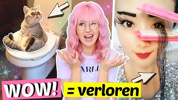Wer WOW sagt verliert  ❌ 100% Unmögliche Challenge | ViktoriaSarina