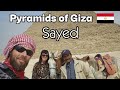 Exploring The Pyramids Of Giza With Sayed From The Kurt Caz Video Egypt 🇪🇬.