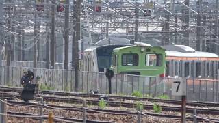 233系トタH47編成4両（7号車～10号車）構内移動　長野総合車両センター