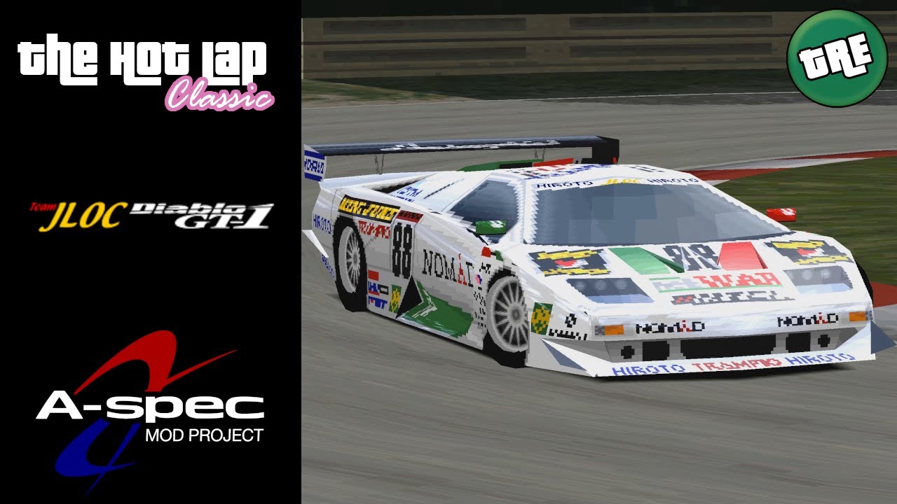 The Hot Lap Classic Remastered: 1999 Lamborghini Diablo GT1 JLOC
