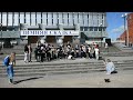 Street breakdance performance in russia