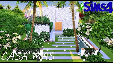 AMAZING ARCHITECTURE // MODERN LUXURY FAMILY HOME // Sims 4 Stop Motion Video // NO CC