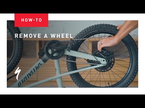 How to remove the wheel on a  Specialized Riprock