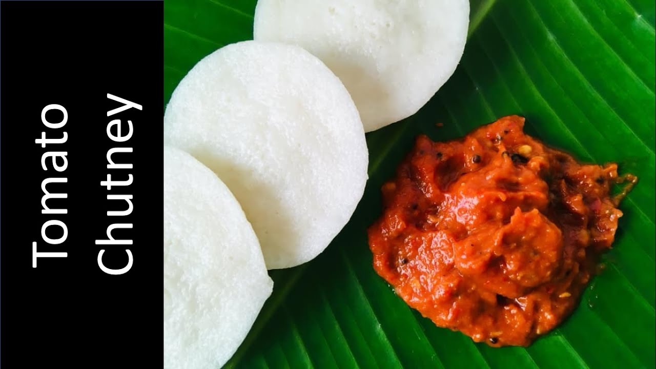 Easy Tomato Chutney Side dish for Idli & Dosa / Kara Chutney YouTube