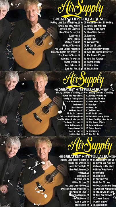 Goodbye - Air Supply Greatest Hits ⭐The Best Air Supply Songs 2025