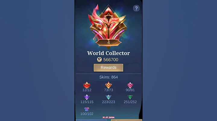 MLBB Top World Collector Flexing | Collection Point #mlbb #shorts #mlbbidcreator #kevinch