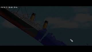 Titanic sinking in floating sandbox (2012 Theory)