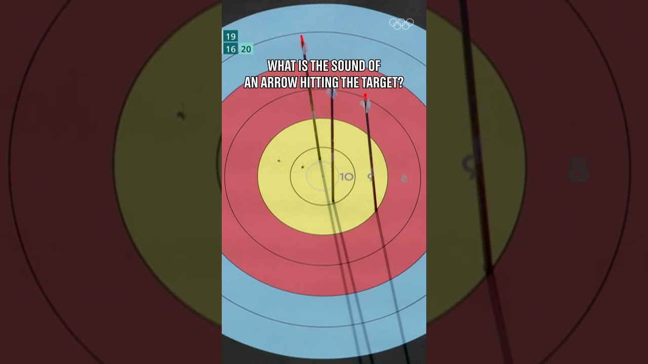 “Boom!” “Phewww!” What is the sound of an arrow hitting the target in archery? 🎯 🔊