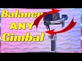 Zhiyun Cinepeer 3E: How To Balance ANY Gimbal