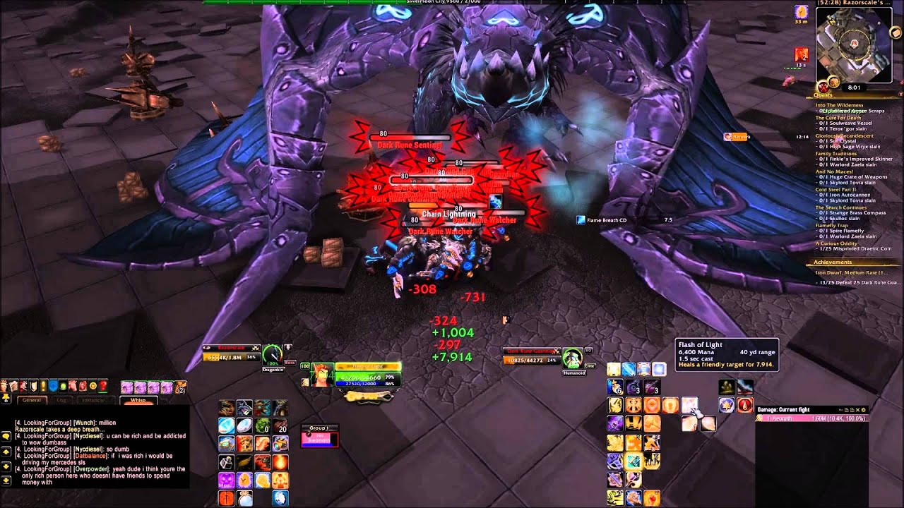 Easy way to get Iron Dwarf, Medium Rare 10 or 25 man Level 100