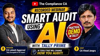 AI Audit Mastery How to Use Tally Prime and AI for Smart Auditing