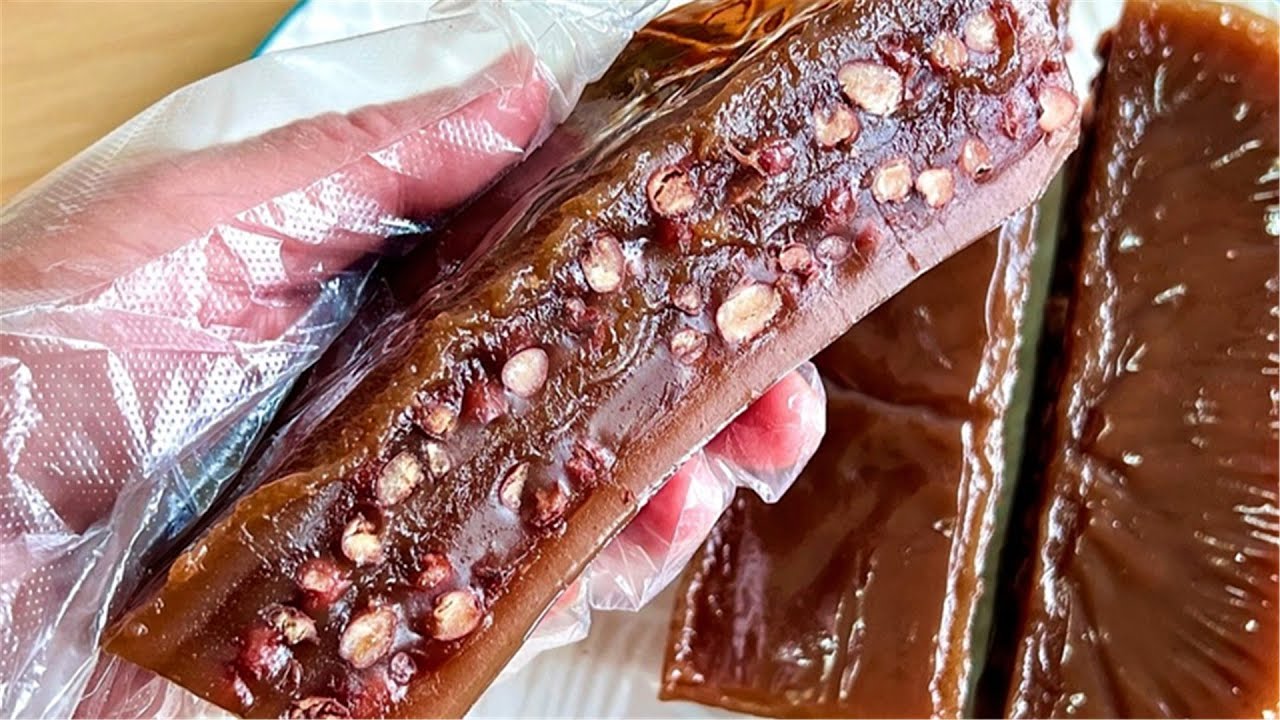 红豆糕，简单蒸一蒸就成功，软糯筋道，营养又好吃