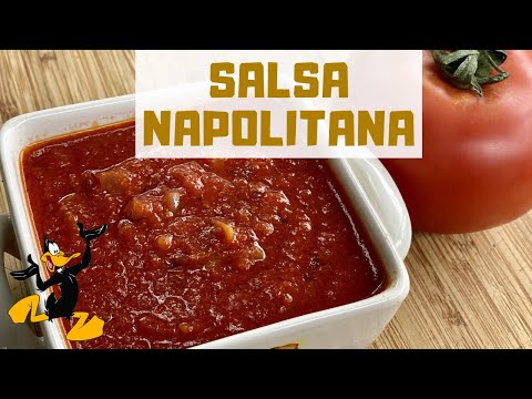 Salsa Napolitana ¡Cómo Hacer la Salsa Sencilla y Rápida!