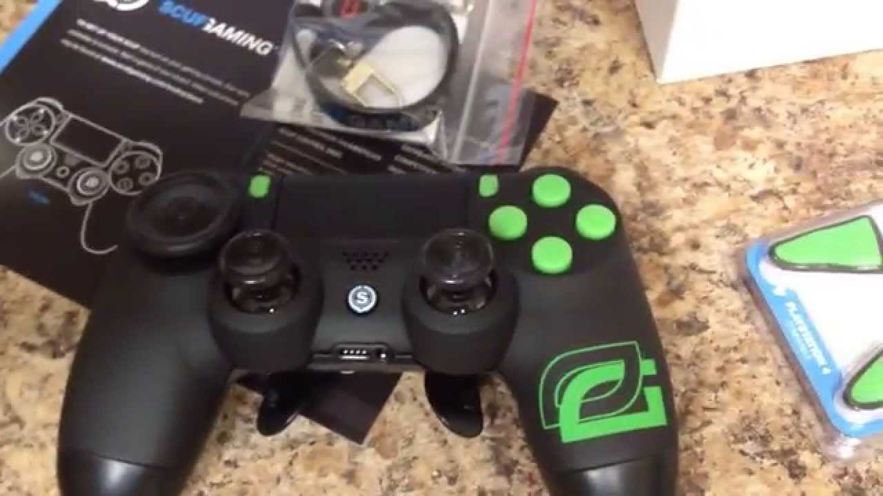 RECEIVED MY "OPTIC STEALTH" SCUF CONTROLLER 4PS!!!