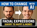 How to Change Facial Expressions with AI (Angry to Happy & More!)