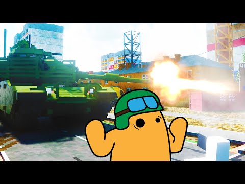 Tank Commander DESTROYS Entire Village in Teardown!