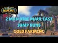 Wow classic  2 man dm e jump runs gold farming  paladin  warrior