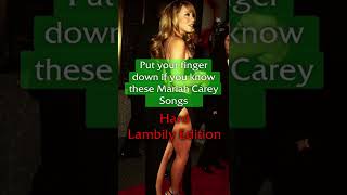 As by popular demand, an actual challenge for the lambily #mariahcarey