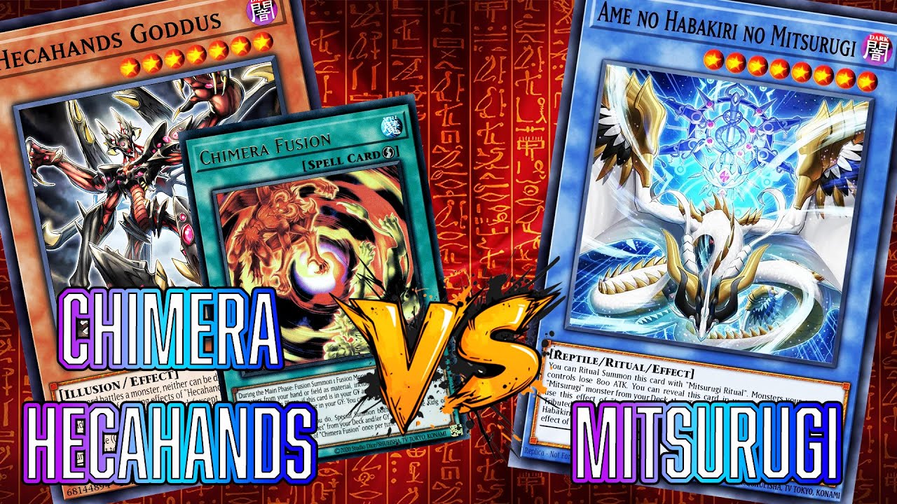 Yu-Gi-Oh! Chimera Hecahands VS Mitsurugi Locals Duel