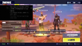 Jugando Fortnite