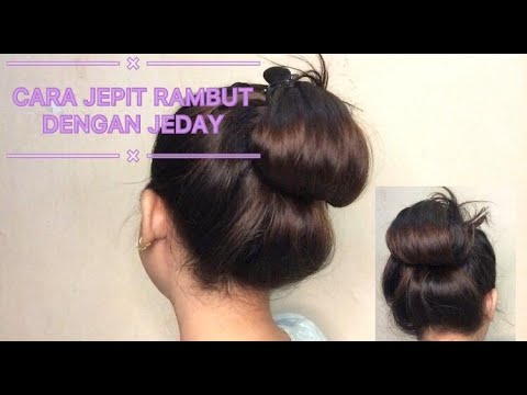 CARA MENGIKAT RAMBUT MENGGUNAKAN JEDAY aka JEPITAN BADAY (BAHASA)