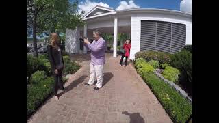 Director Sean Waters w Actress at Culver Studios