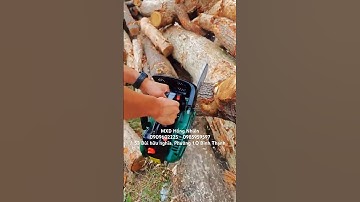 Cưa xích chạy xăng Dekton giá rẻ thì mạnh hay yếu #mayxaydunghongnhien #dekton  #cuaxichdekton#shot