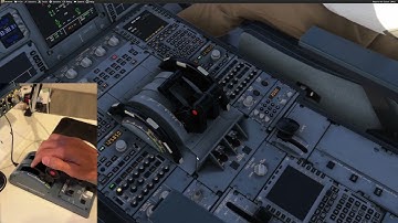 Enabling reverse thrust on iniBuilds A330 with Thrustmaster TCA Quadrant | MSFS 2024
