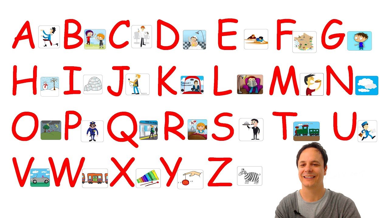 French Alphabet Chart With Pictures