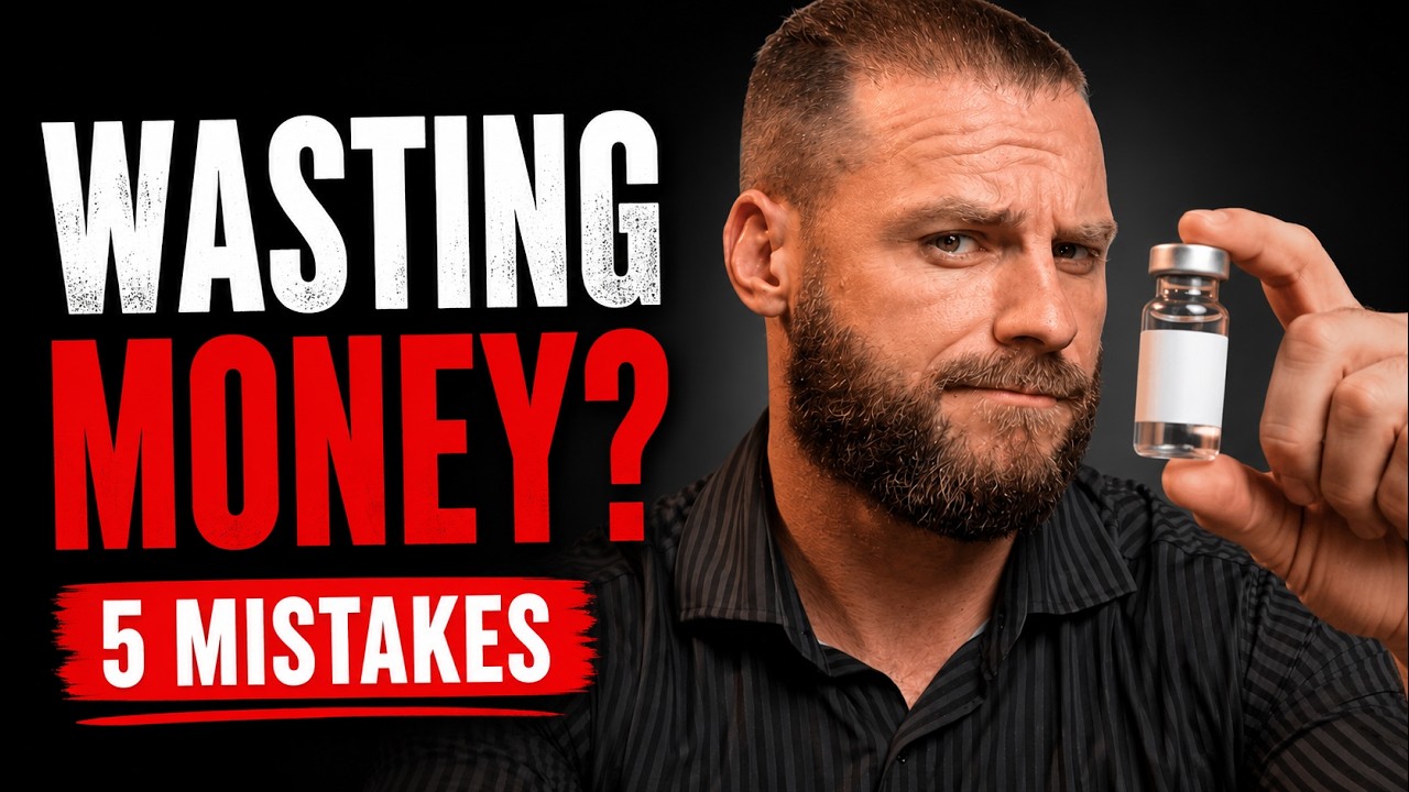 5 PEPTIDE MISTAKES THAT ARE WASTING YOUR MONEY (AND RUINING RESULTS)