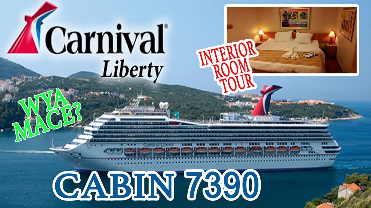 Carnival Liberty Cabin 7 390 Interior Room Tour