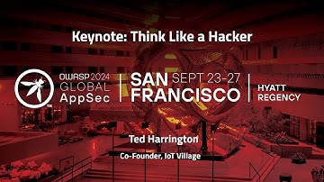 Keynote: Think Like a Hacker - Ted Harrington