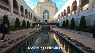 The Last Post Ceremony Australian War Memorial