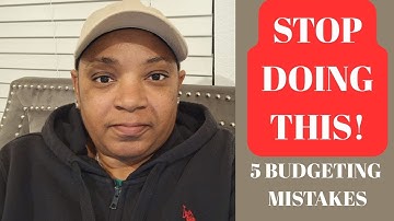 Here is What I Learned -5 Budgeting Mistakes That Keep You BROKE (Fix These NOW!)