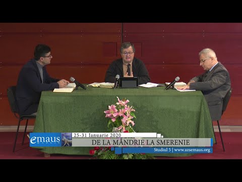 Studiul 5 - De la mândrie la smerenie | 25-31 ianuarie 2020
