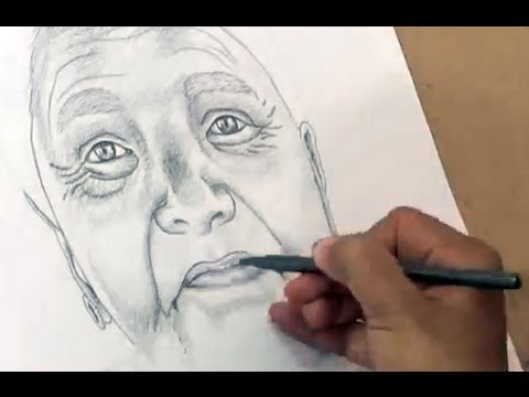 Women Portrait Drawing - Time Lapse | Portrait Drawing - YouTube