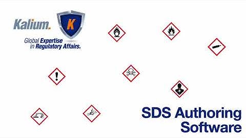 SDS Authoring Software